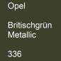 Preview: Opel, Britischgrün Metallic, 336.